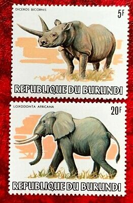 Burundi Stamps Scott # 589-600 XF OG NH Scarce Animal Set of 12 CV:8 - Fresh Stock Dated December 2025
