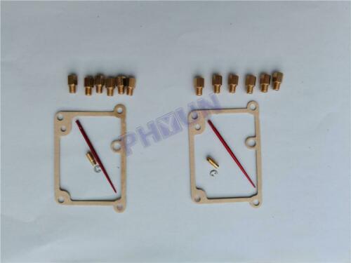 2x For Yamaha Banshee Carburetor Main Jets w/ Needle Gaskets Repair kit - Fresh Stock Dated February 2026