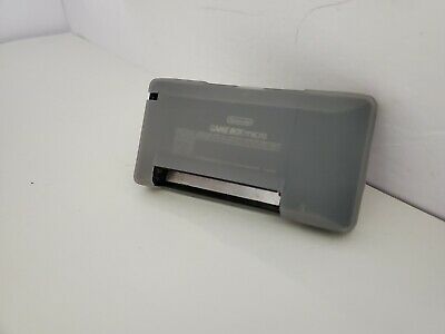 NEW Transparent Smoke  Black Silicone Skin  for Game Boy Micro  V30 - Fresh Stock Dated December 2025