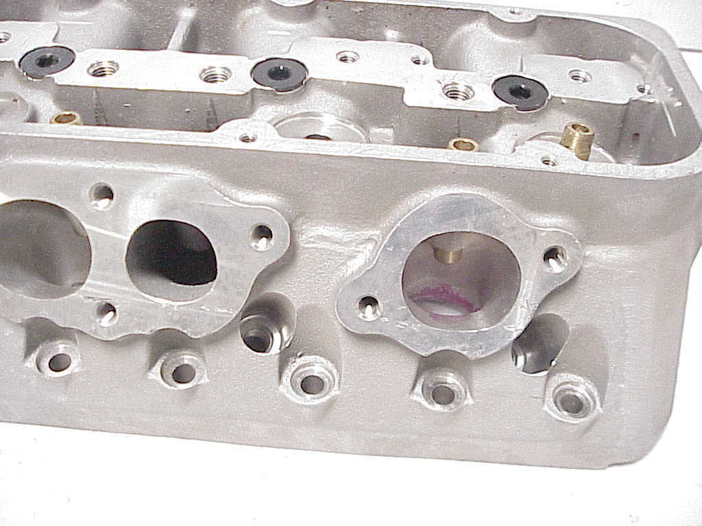 1 SB 2.2 Chevy GM #12480011 Aluminum Head With Damage. NASCAR JR7 - Fresh Stock Dated February 2026