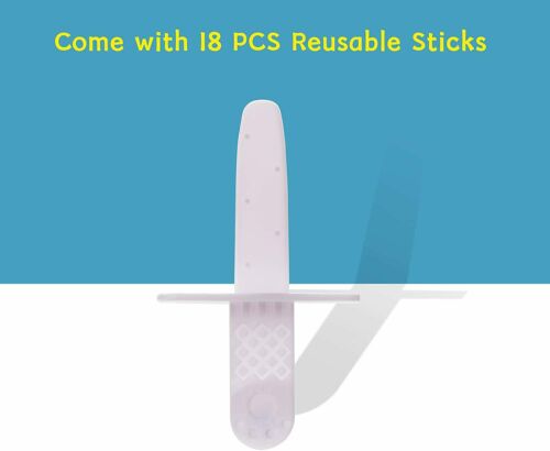 Miaowoof Homemade Popside Mold, 12 PCS Reusable Silicone BPA Free with Recipes - Fresh Stock Dated February 2026