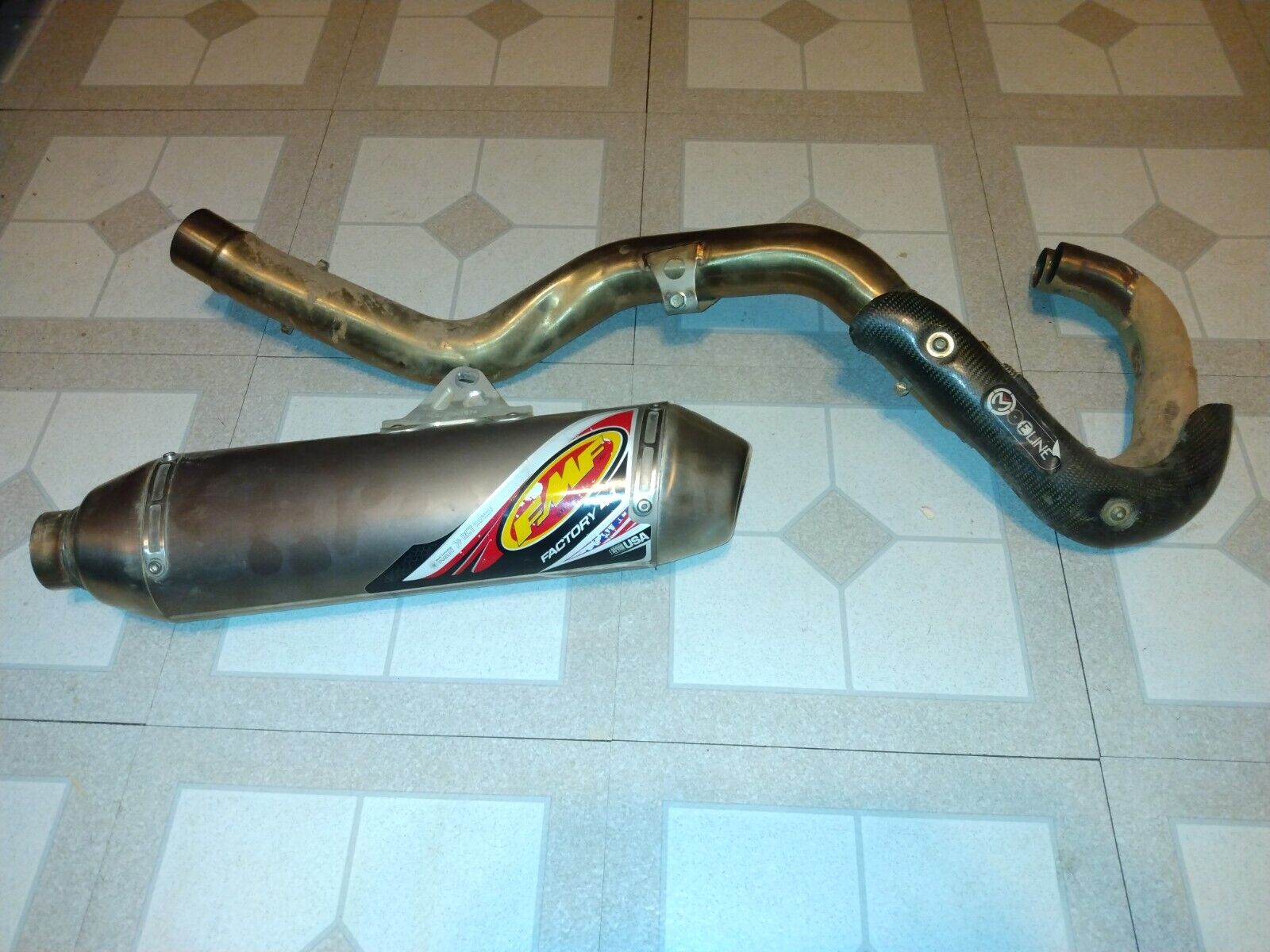 2006 KTM 525 FMF Power Bomb Exhaust Pipe - Fresh Stock Dated February 2026