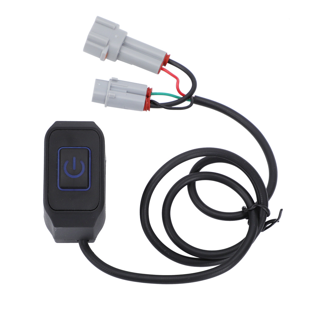 Waterproof Headlight ON/OFF Switch with Plug for SUR-RON LightBee SEGWAY X260 X - Fresh Stock Dated February 2026