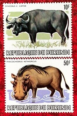 Burundi Stamps Scott # 589-600 XF OG NH Scarce Animal Set of 12 CV:8 - Fresh Stock Dated December 2025
