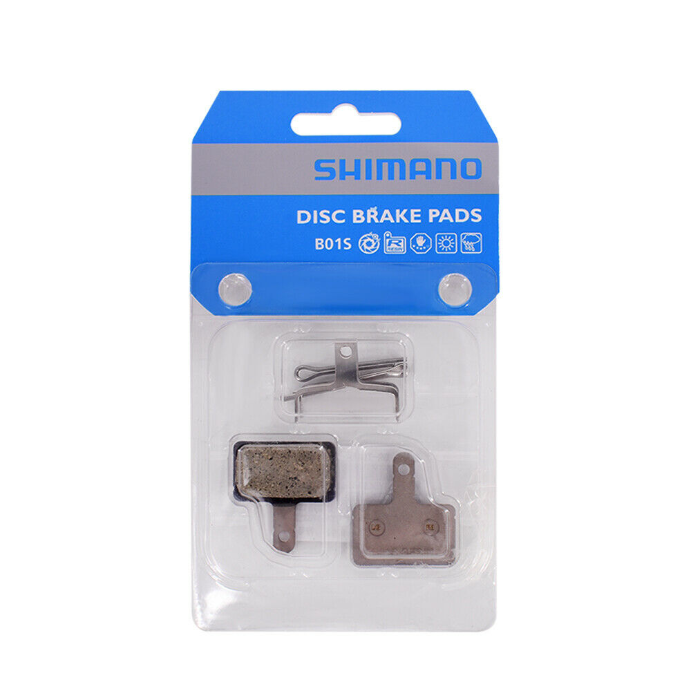 Shimano B01S Resin Disc Brake Pads for M315 MT200 Acera, Altus, Deore, Deore LX - Fresh Stock Dated December 2025