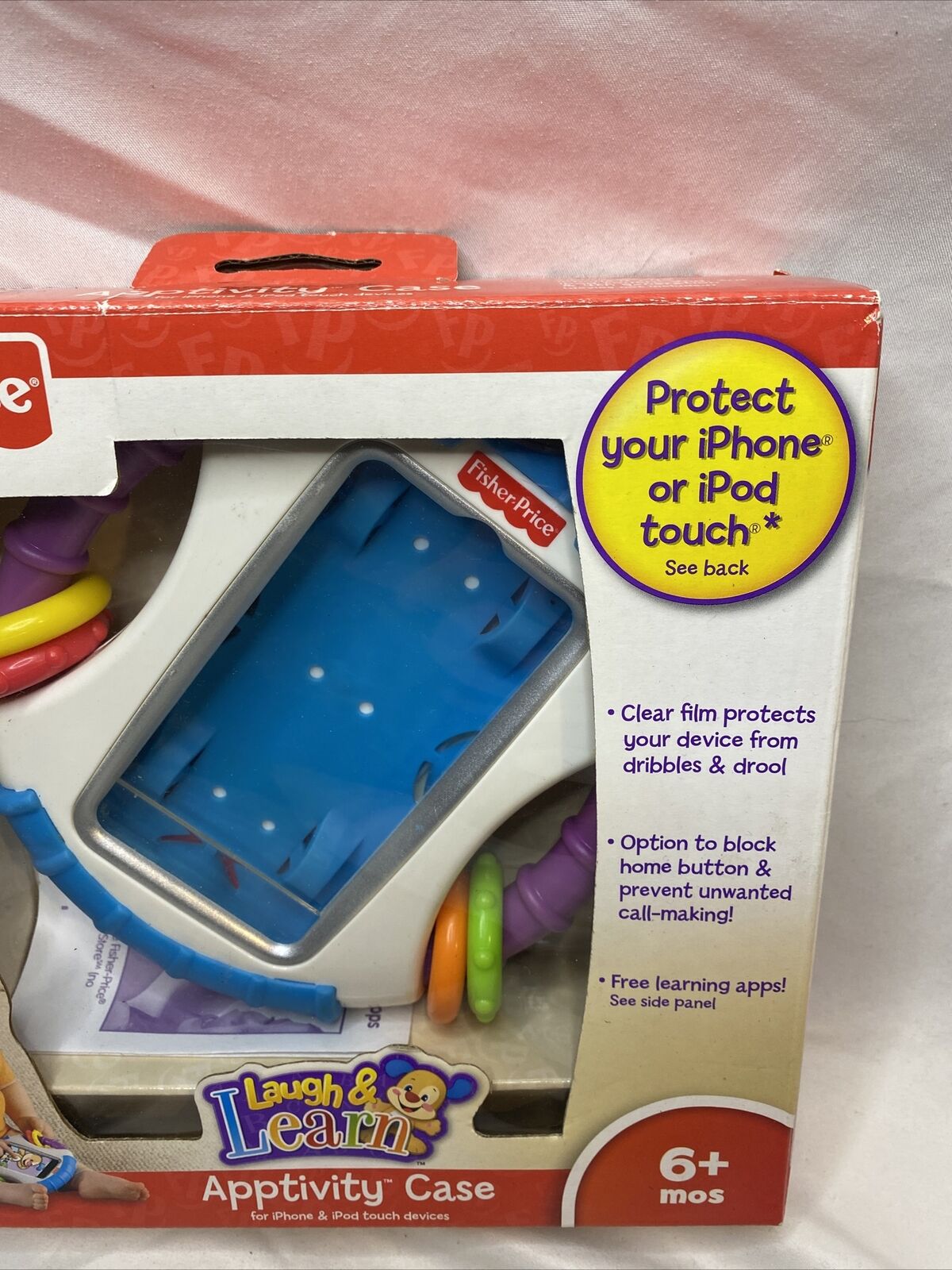 FISHER-PRICE Laugh & Learn Apptivity Iphone and Ipod Case - Fresh Stock Dated February 2026