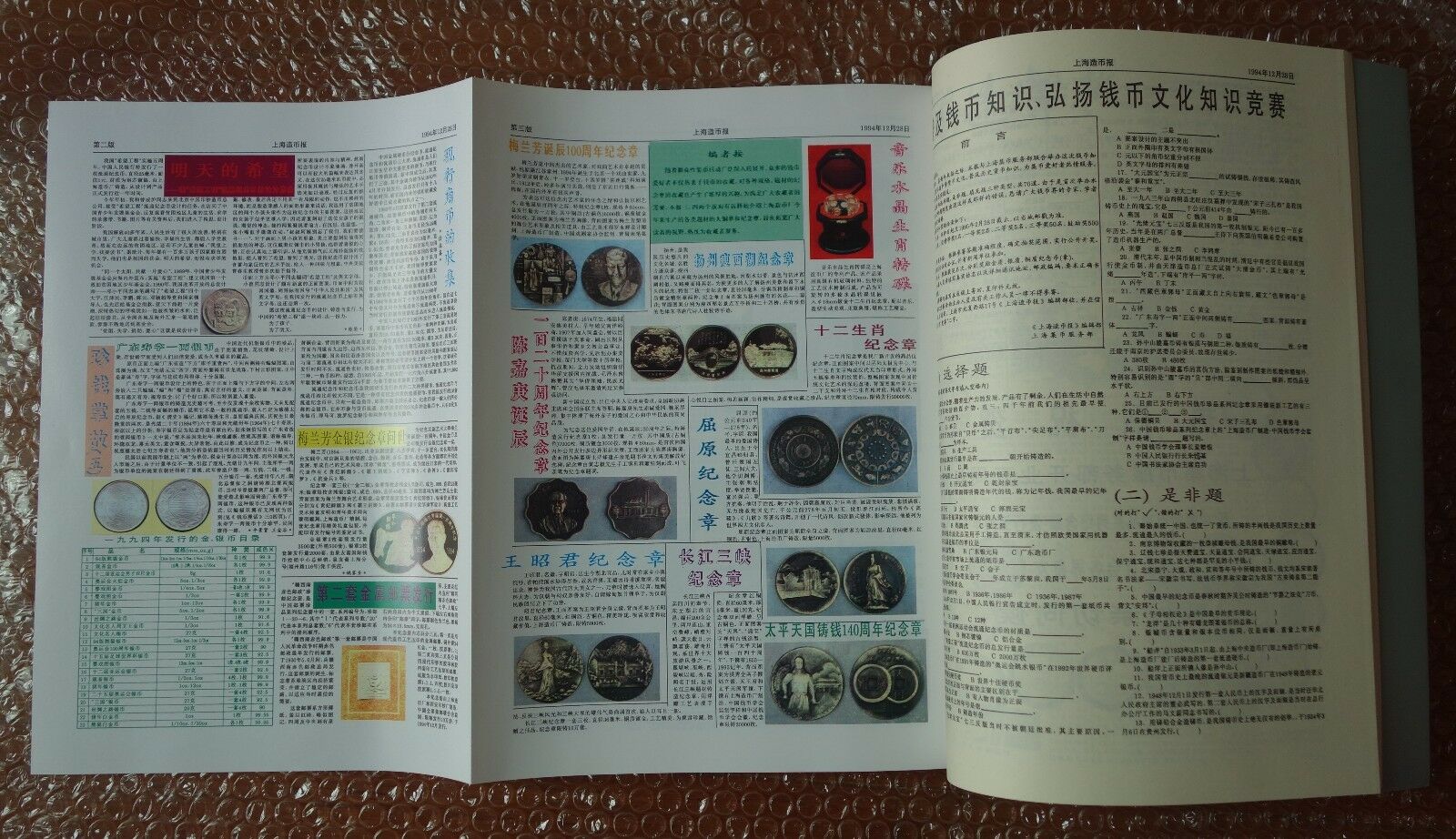 Newspaper of Shanghai Mint,Compact Edition,internal information - Fresh Stock Dated February 2026