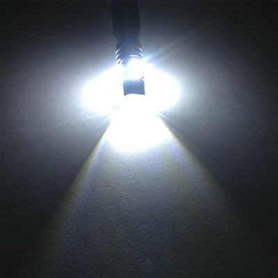 2x Xenon White 881 Spotlight Fog LED Bulbs for Harley Davidson Motorcycle Models - Fresh Stock Dated February 2026