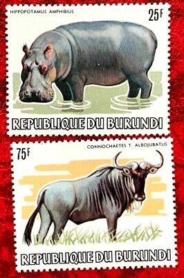 Burundi Stamps Scott # 589-600 XF OG NH Scarce Animal Set of 12 CV:8 - Fresh Stock Dated December 2025