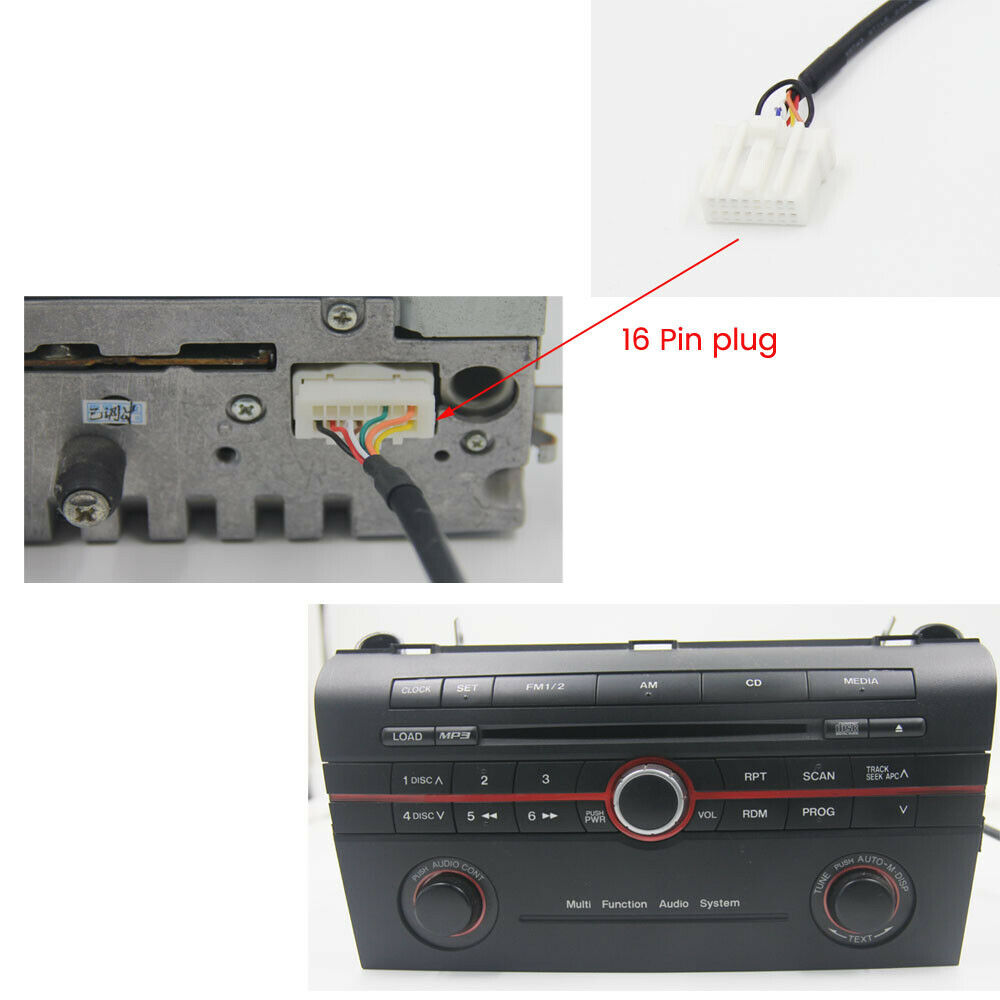 Mazda A2DP AUX IN BLUETOOTH STEARMING INTERFACE - Fresh Stock Dated February 2026