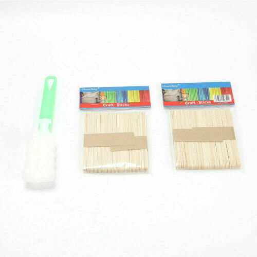 20PCS Stainless Steel Frozen Popsicle Molds Ice Cream Pop Maker Freezer Tray - Fresh Stock Dated December 2025