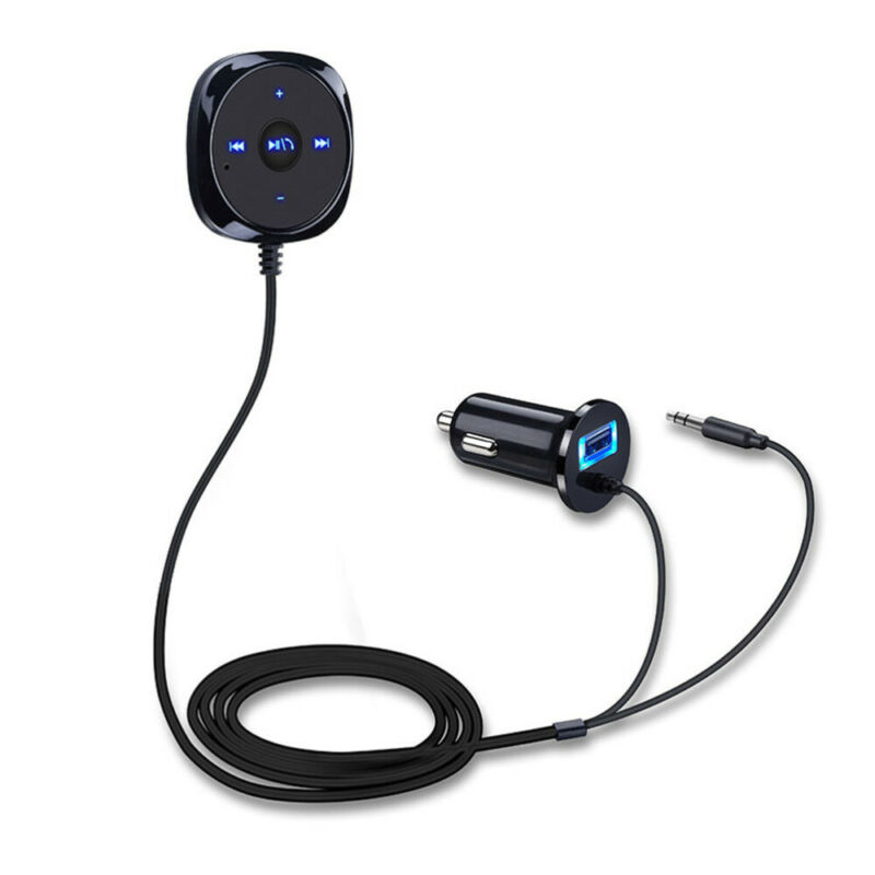 Hands-Free Bluetooth FM Transmitter Radio Adapter MP3 Player USB Charger Car Kit - Fresh Stock Dated February 2026