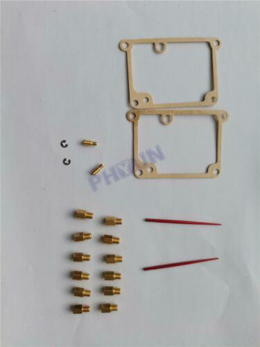 2x For Yamaha Banshee Carburetor Main Jets w/ Needle Gaskets Repair kit - Fresh Stock Dated February 2026