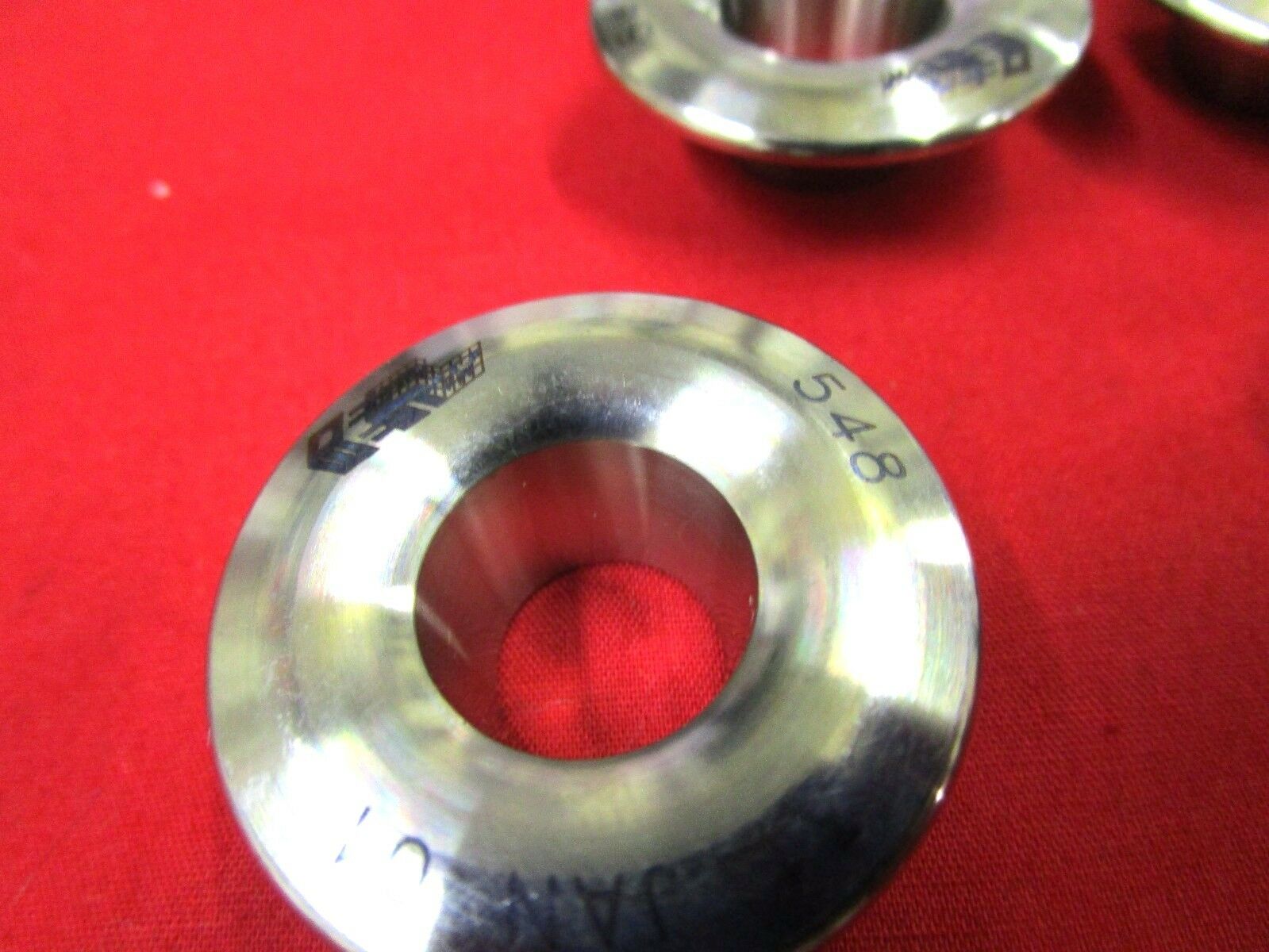 NEW DEL WEST 548 SUPER 7 TITANIUM  RETAINERS 1.350 OD - Fresh Stock Dated February 2026