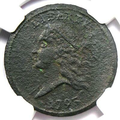 1793 Liberty Cap Flowing Hair Half Cent 1/2C - NGC XF Detail (EF) - Rare Coin! - Fresh Stock Dated February 2026