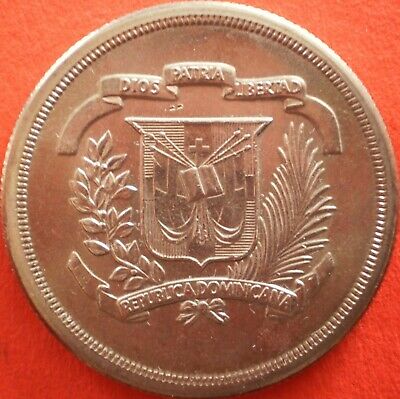 DOMINICAN REPUBLIC ½ PESO 1981 Dominicana Dominikanische Dominicaine Domenicana - Fresh Stock Dated February 2026