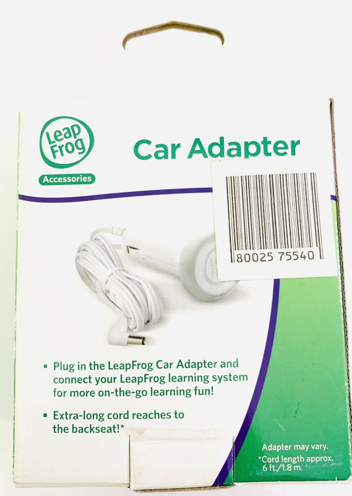 Leap Frog Car Adapter LeapPad2 LeapPad LeapsterGS Explorer Brand New - Fresh Stock Dated February 2026