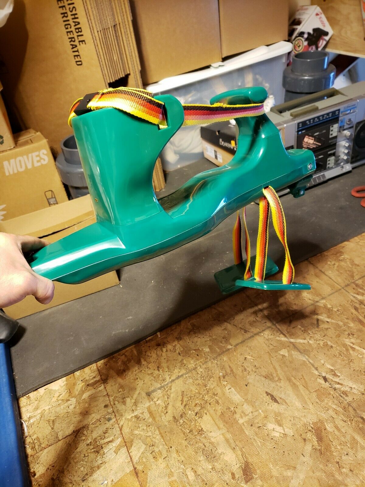 VINTAGE GREEN JOEY BICYCLE CHILDS SEAT BABY CARRIER RACK Kids Retro Bike Seat - Fresh Stock Dated December 2025