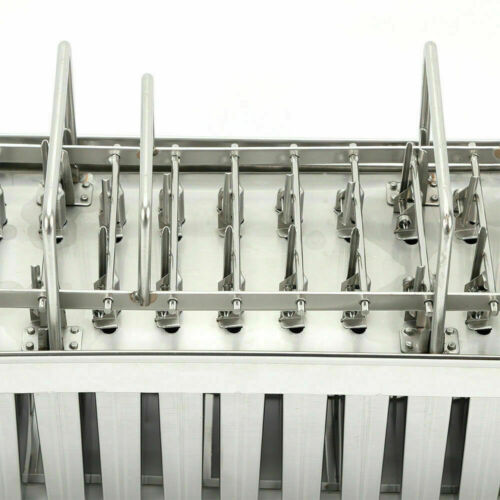 20PCS Stainless Steel Frozen Popsicle Molds Ice Cream Pop Maker Freezer Tray - Fresh Stock Dated December 2025