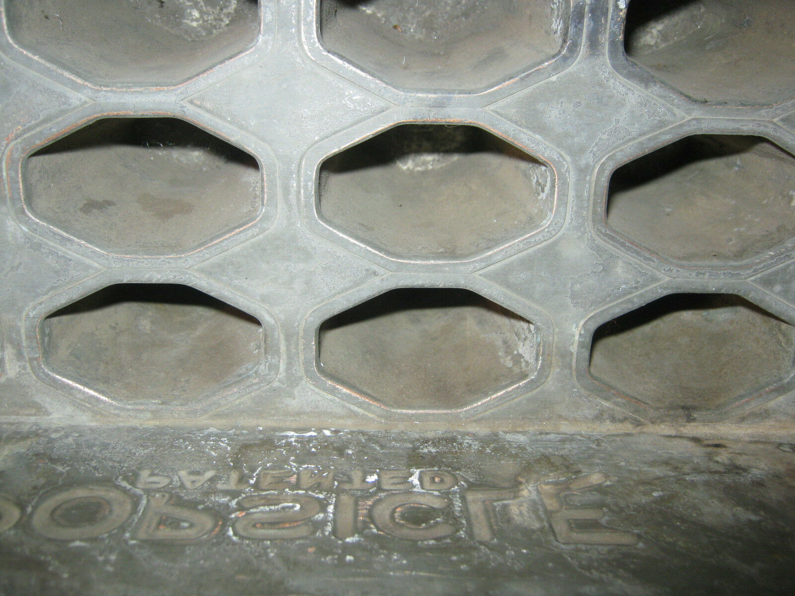 ANTIQUE PRIMITIVE SOLID COPPER INDUSTRIAL POPSICLE STORE MOLD ICE CREAM SIGN - Fresh Stock Dated February 2026