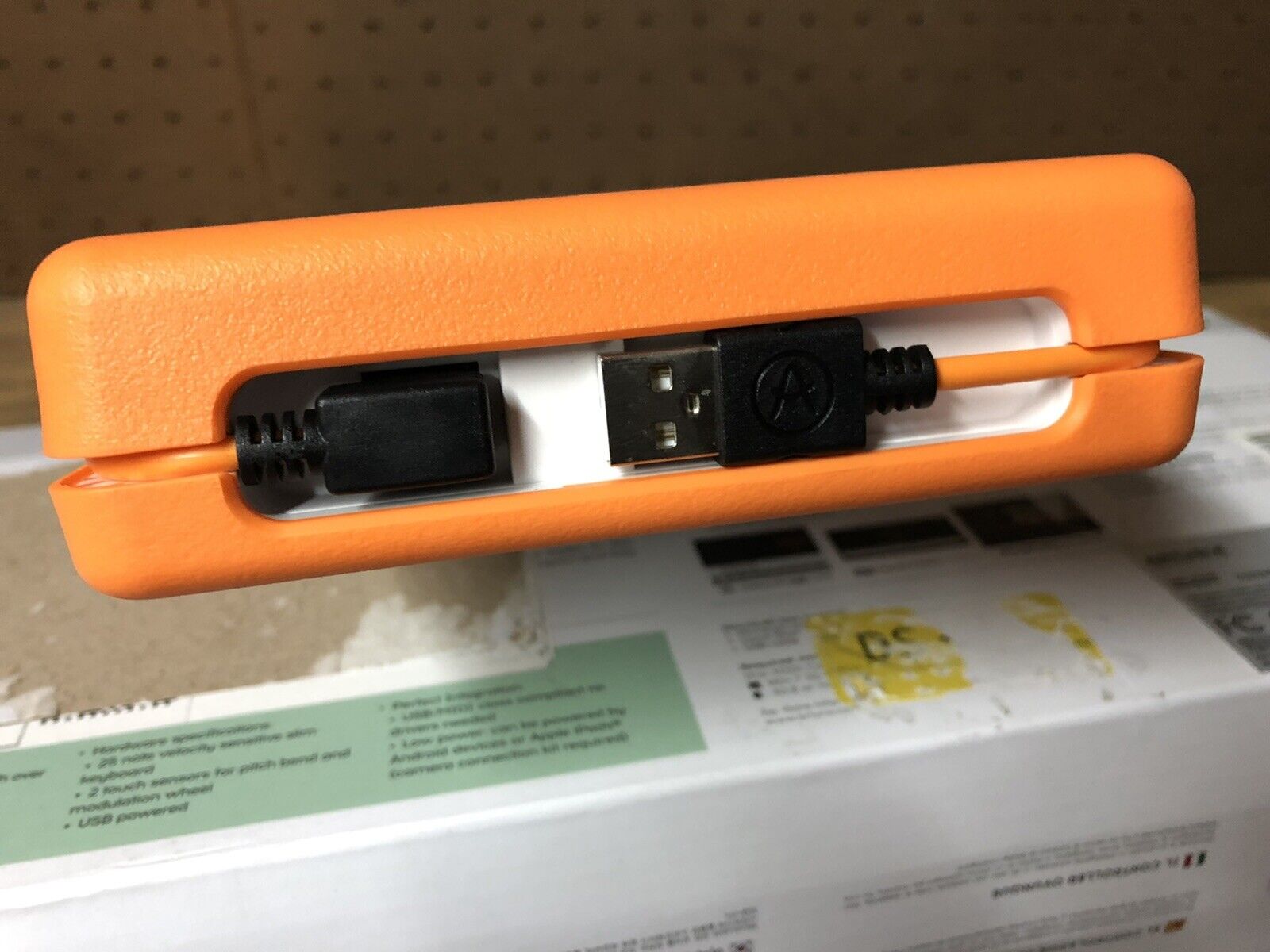 Arturia Microlab 25-Key MIDI USB Keyboard Controller, Orange - Fresh Stock Dated February 2026