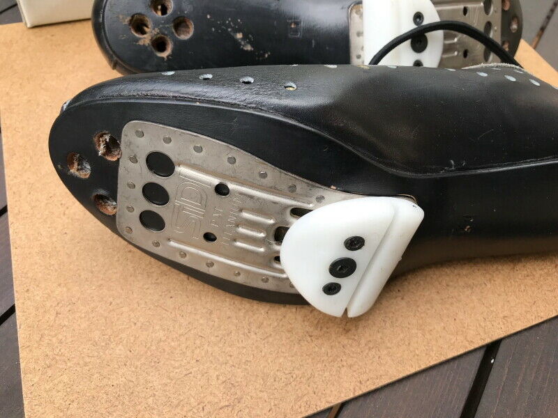 Cool NOS Vintage Sidi size 40  leather cycling shoes L'eroica - Fresh Stock Dated December 2025