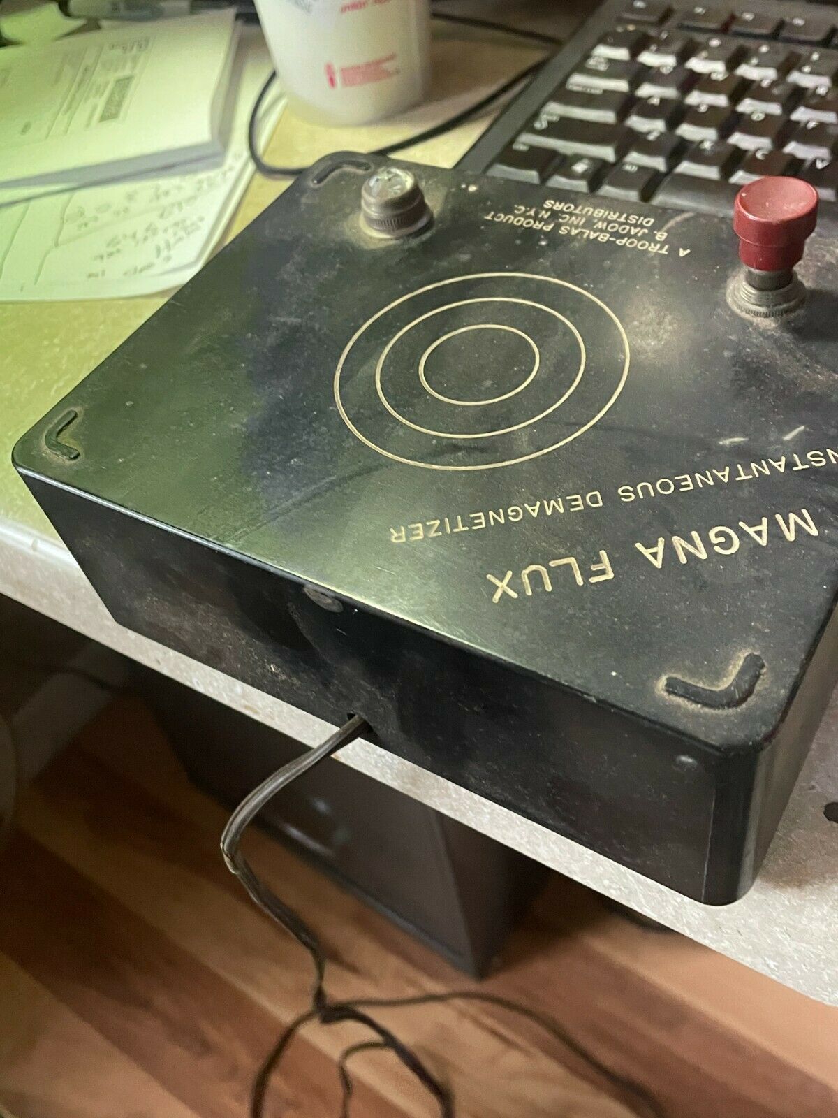 Magna Flux Demagnetizer Working Nice Watchmakers tool - Fresh Stock Dated February 2026