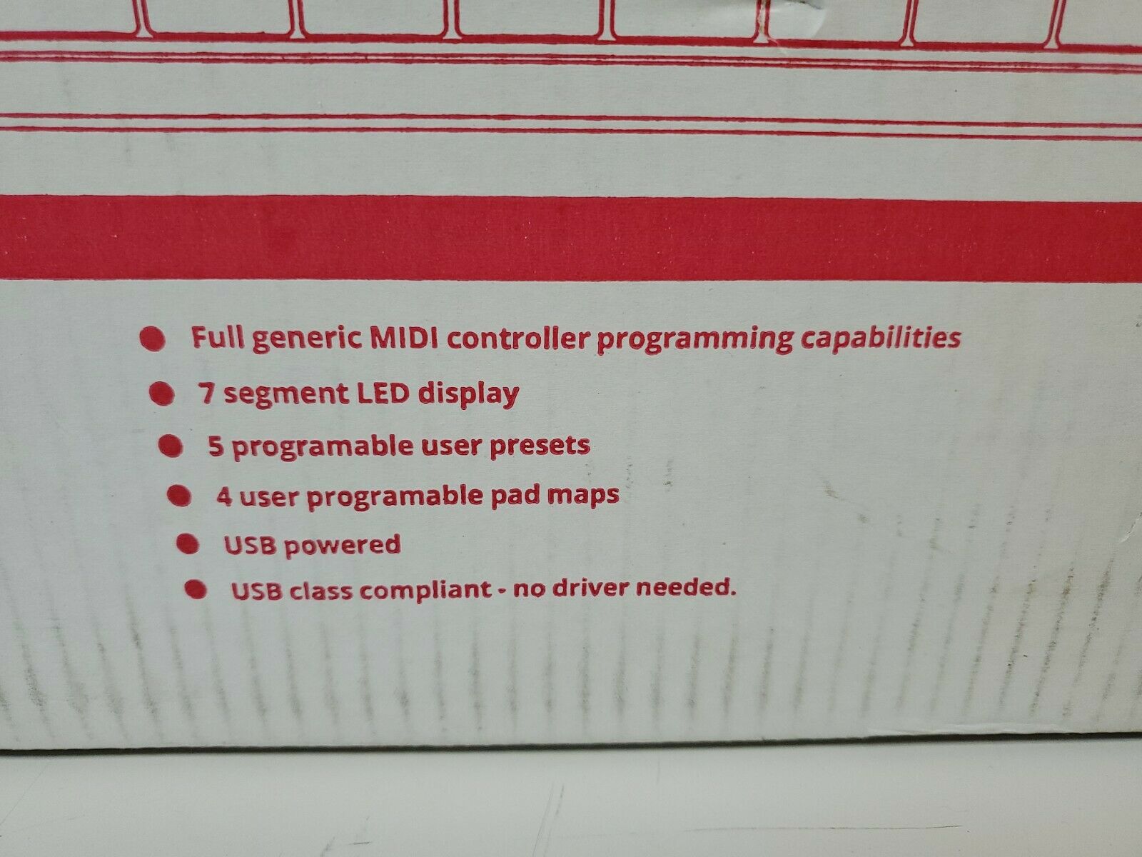 IMPACT 61+ USB CONTROLLER KEYBOARD NEKTAR INTEGRATED 8 TRACK MUSICAL - Fresh Stock Dated February 2026