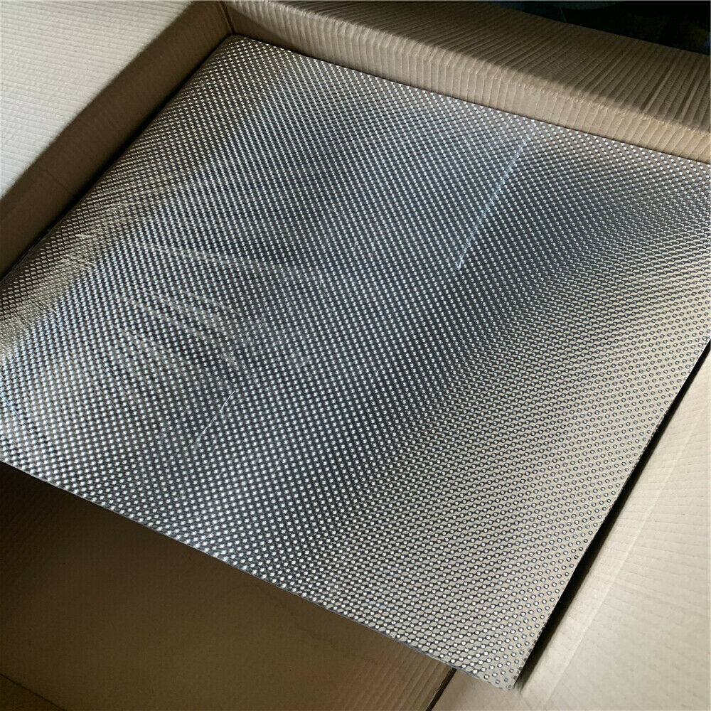 Embossed Heat Shield Resistant Stainless Steel 304 1800F continuous 300mm x300mm - Fresh Stock Dated February 2026