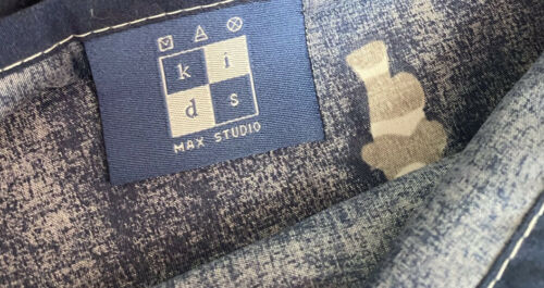 Max Studio Kids SHARKS/CLOWN FISH Ocean Standard Pillow Sham Navy Blue 24x31” - Fresh Stock Dated December 2025