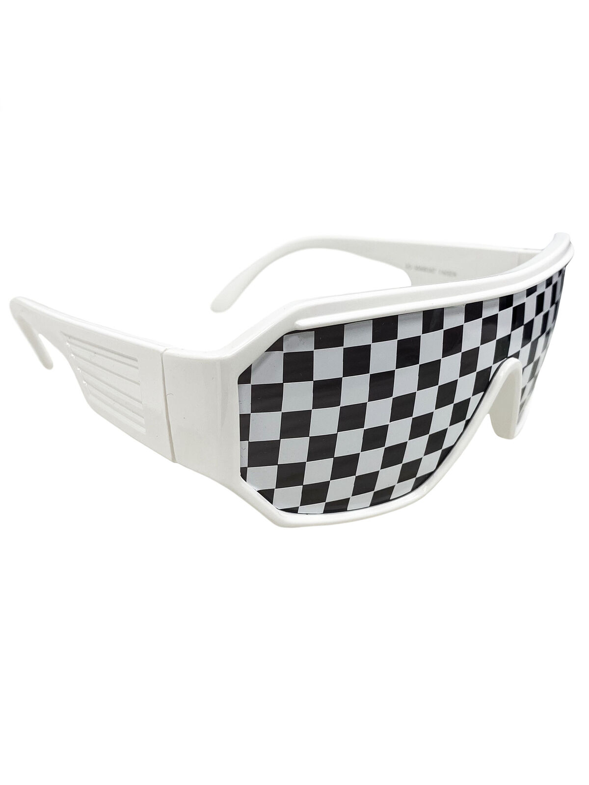 Macho Man Checkerboard Sunglasses Randy Savage Oh Costume Wrestler Party WWF - Fresh Stock Dated February 2026