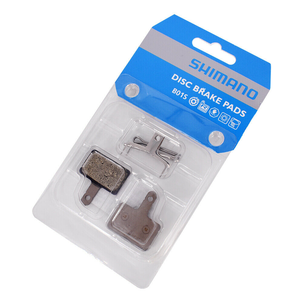 Shimano B01S Resin Disc Brake Pads for M315 MT200 Acera, Altus, Deore, Deore LX - Fresh Stock Dated December 2025
