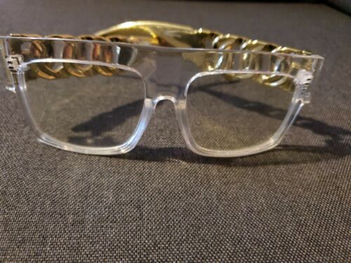 Run DMC 80's-90's Hip Hop Thug Rapper Pimp Biggie Gangsta Glasses Halloween - Fresh Stock Dated February 2026