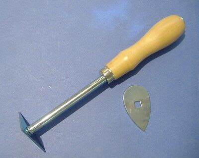 WARNER MOLDING SCRAPER WITH TWO INTERCHANGEABLE BLADES PUTTY REMOVAL - Fresh Stock Dated February 2026