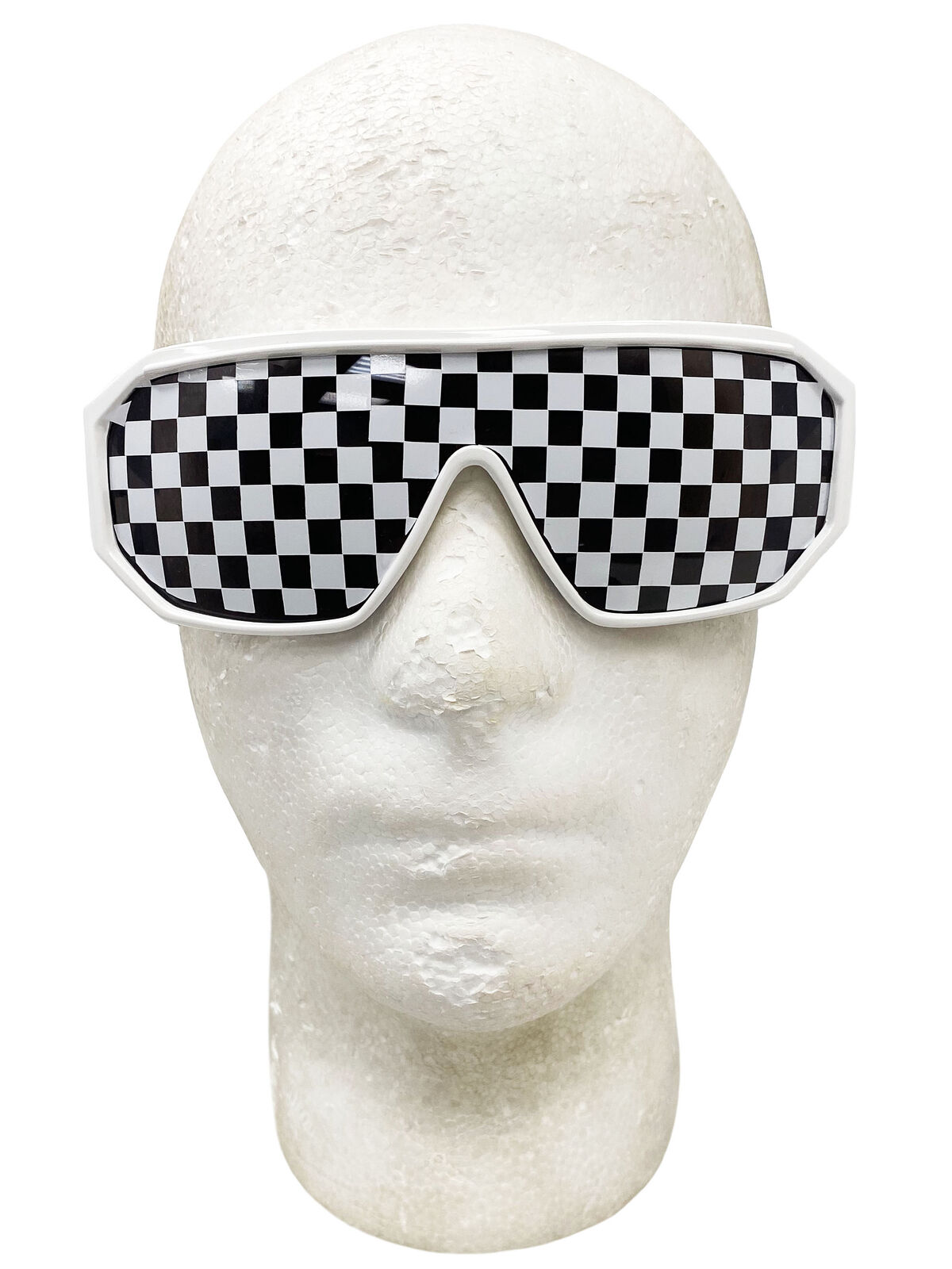 Macho Man Checkerboard Sunglasses Randy Savage Oh Costume Wrestler Party WWF - Fresh Stock Dated February 2026