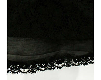 Size 10 Black Skirt - Bohemian Maxi Festival Style Long - Black Daisy Lace - Fresh Stock Dated December 2025