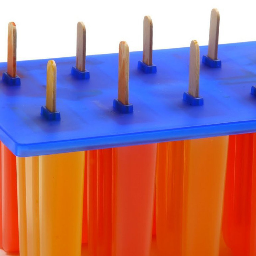 Ice Pop Molds Frozen Popsicle Maker Transforms Juice Fruit Yogurt BPA Free Kids - Fresh Stock Dated December 2025
