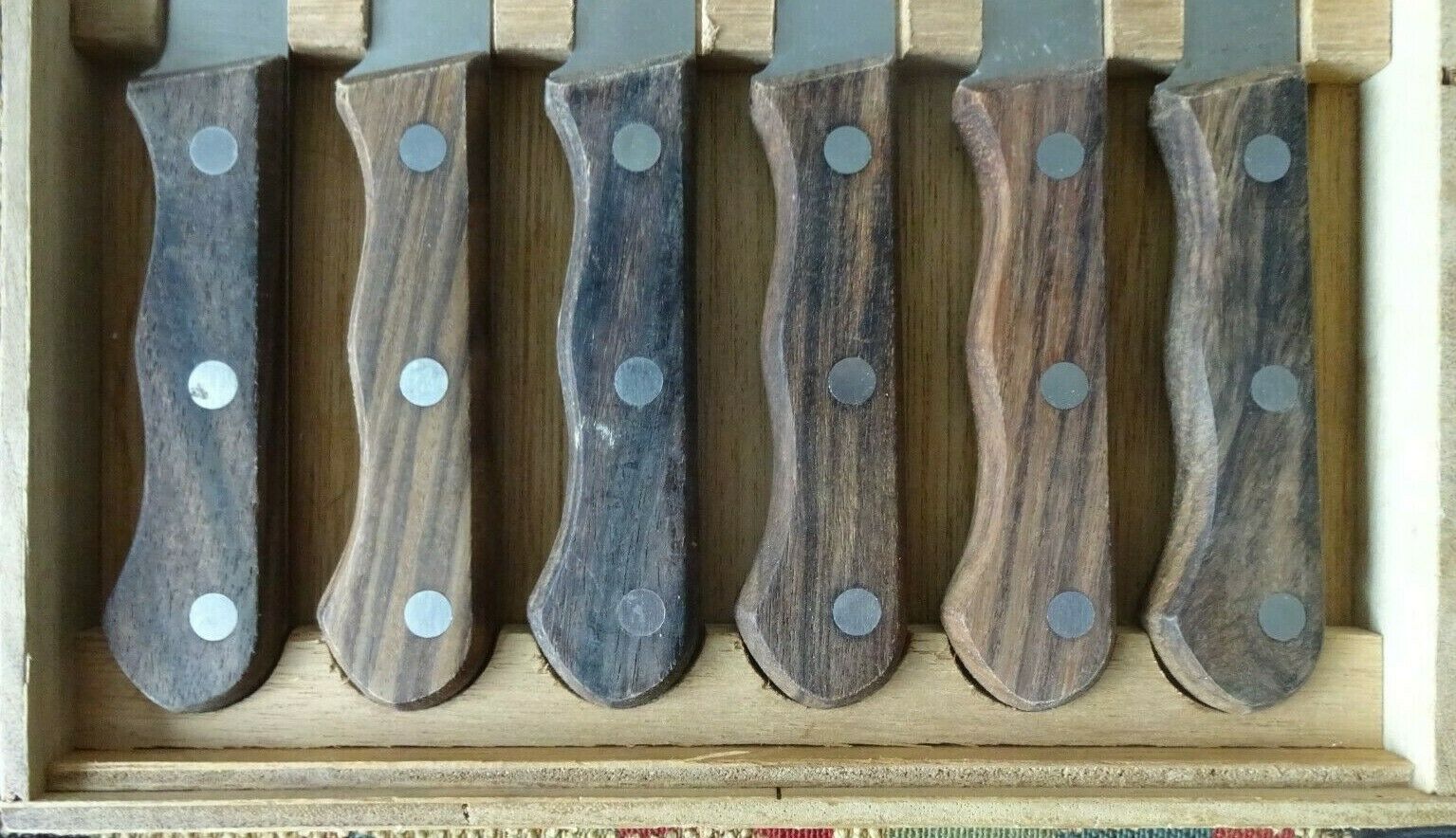 6 Regent Sheffield Le Gourmet Chef Stainless Knives Wood Handles in Box JAPAN - Fresh Stock Dated December 2025