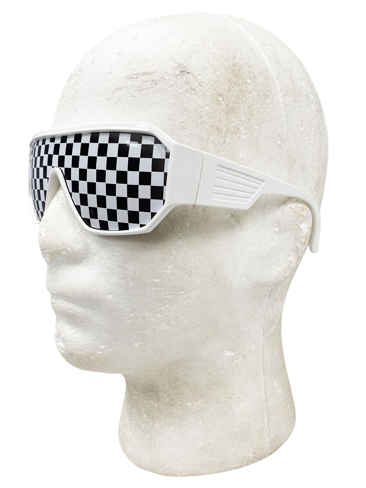 Macho Man Checkerboard Sunglasses Randy Savage Oh Costume Wrestler Party WWF - Fresh Stock Dated February 2026
