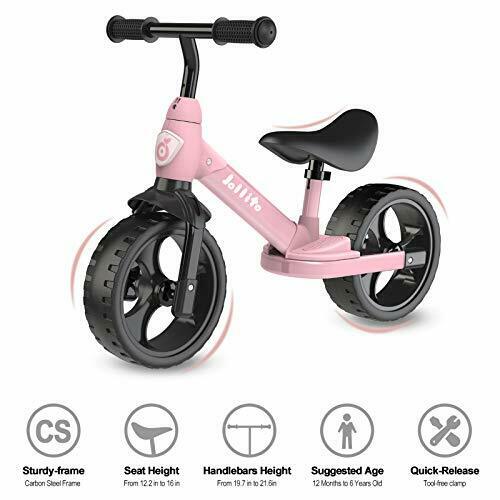 Balance Bike, Adjustable Seat and Handlebar Kids Balance Bike for 2,3,4,5,6 - Fresh Stock Dated February 2026