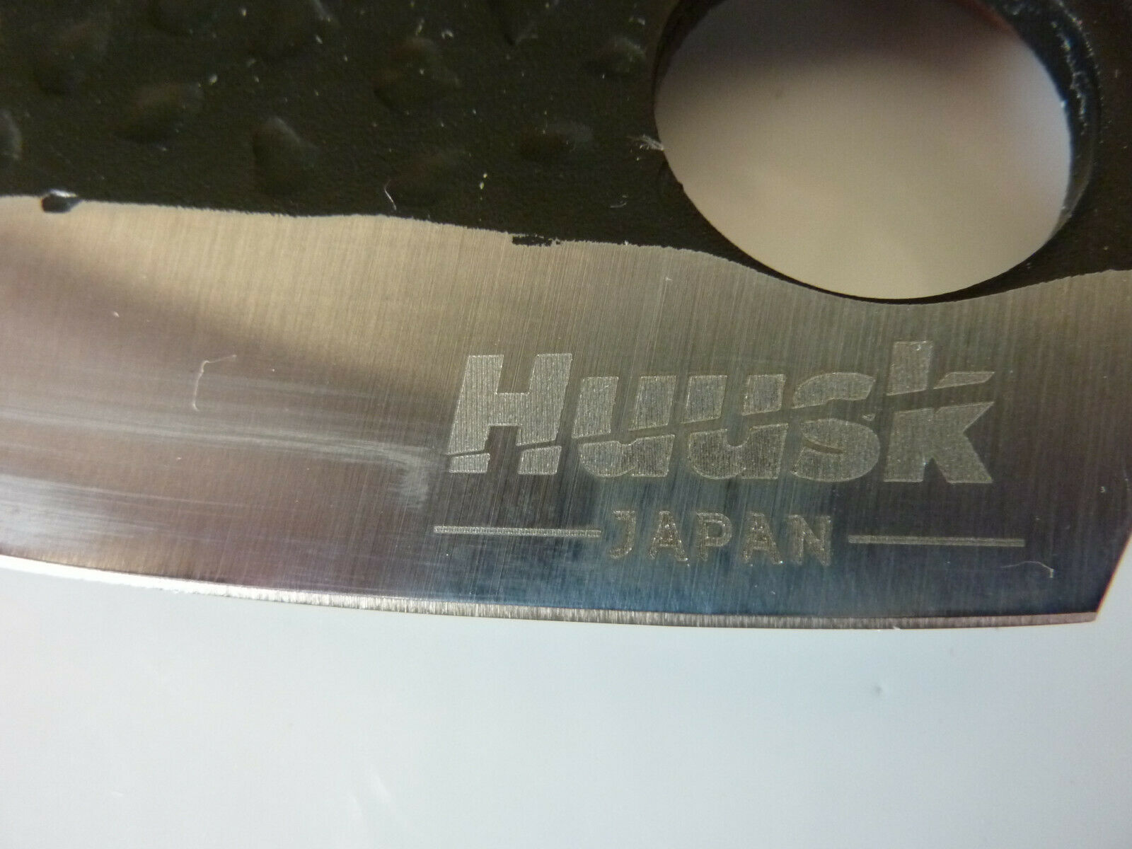 HUUSK HANDMADE PERFECTLY BALANCED JAPANESE STEEL PREMIUM CONTROL KNIFE W/SHEATH - Fresh Stock Dated December 2025
