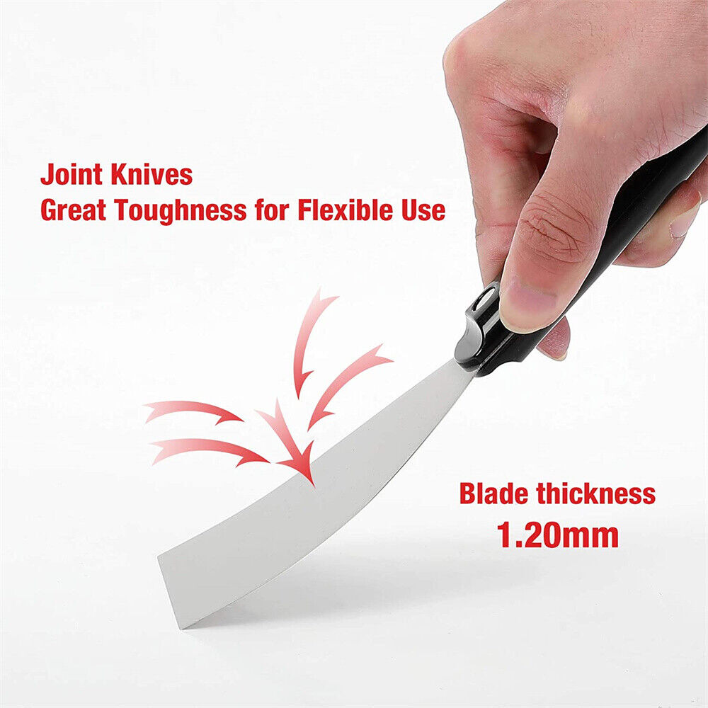 Goldblatt 6-piece Joint Knife Set Putty Knives and Multi-Tool Painter Scraper - Fresh Stock Dated February 2026