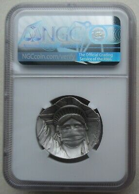 NGC PF70 China 2020 One World One Fight Fighting Against Virus Silver Medal 27g - Fresh Stock Dated February 2026