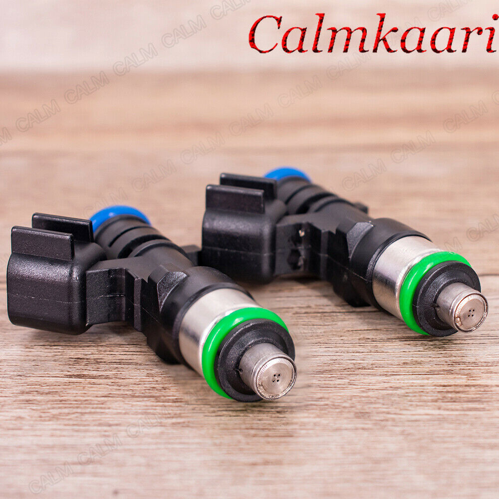 2x FUEL INJECTOR w/ PLUG GRAY BLACK PTO MAG FITS Polaris RANGER XP 800 2012-2013 - Fresh Stock Dated February 2026