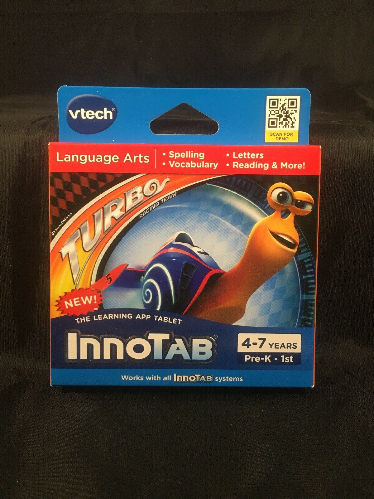 VTech InnoTab 3 Folio Case-Car Adapter-Turbo Racing Team Cart- Hello Kitty Cart - Fresh Stock Dated February 2026