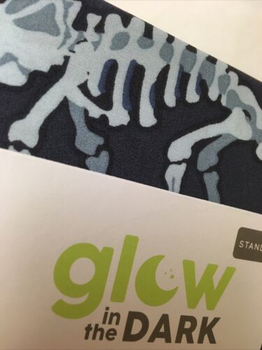 NWT! 2 Pottery Brn Kds Glow In The Dark Dino Bones Shams/ Standard/Blue/.50ea - Fresh Stock Dated December 2025