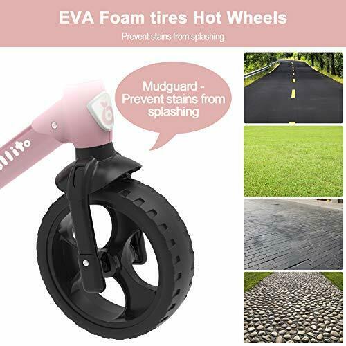 Balance Bike, Adjustable Seat and Handlebar Kids Balance Bike for 2,3,4,5,6 - Fresh Stock Dated February 2026