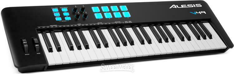 Alesis V49 MKII 49-key USB-MIDI Keyboard Controller - Fresh Stock Dated February 2026