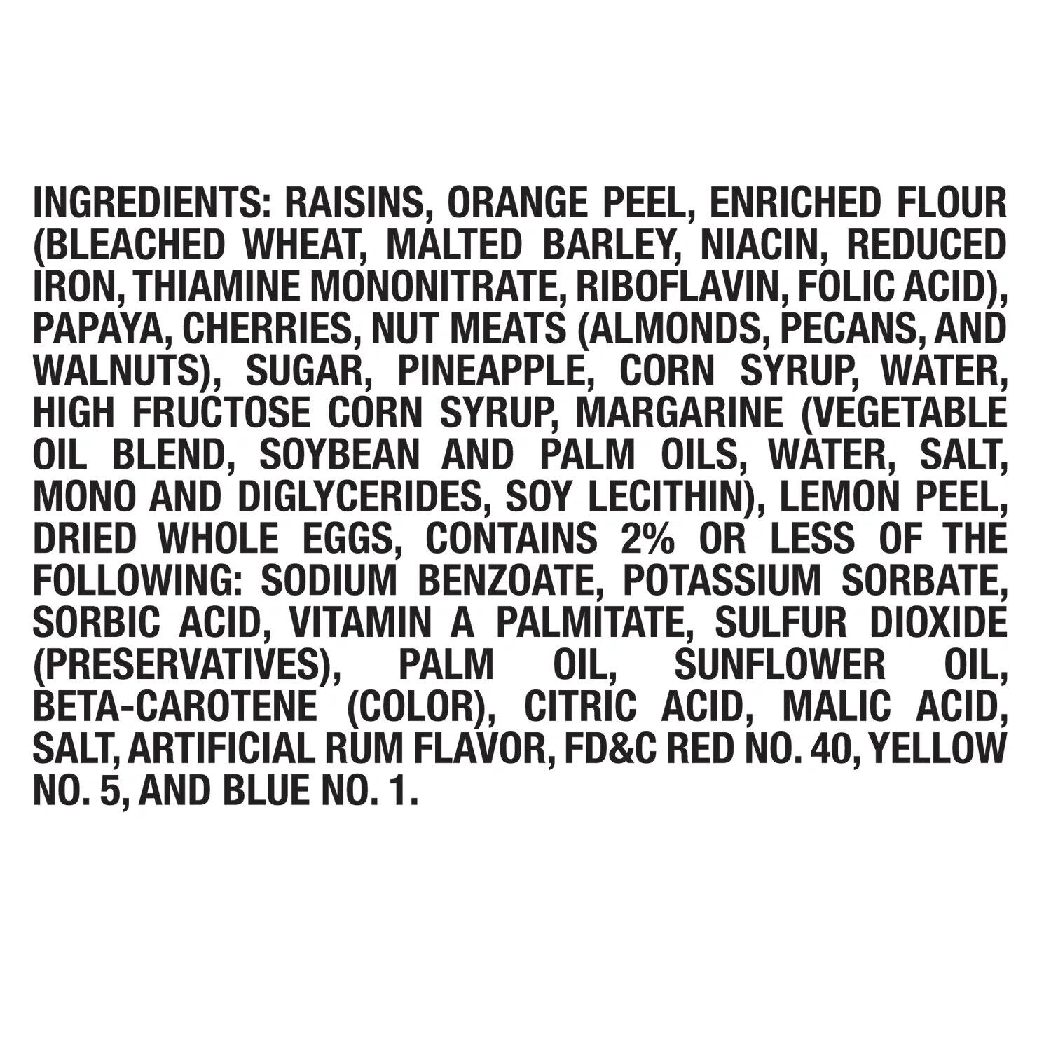 Claxton Fruit Cake (16 oz., 3 pk.) Free shipping - Fresh Stock Dated February 2026