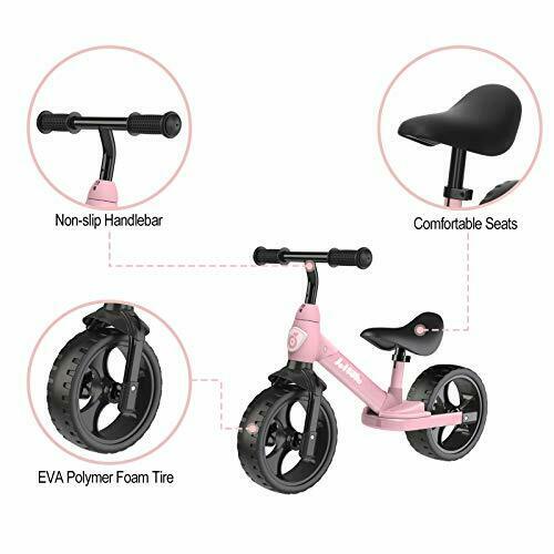 Balance Bike, Adjustable Seat and Handlebar Kids Balance Bike for 2,3,4,5,6 - Fresh Stock Dated February 2026